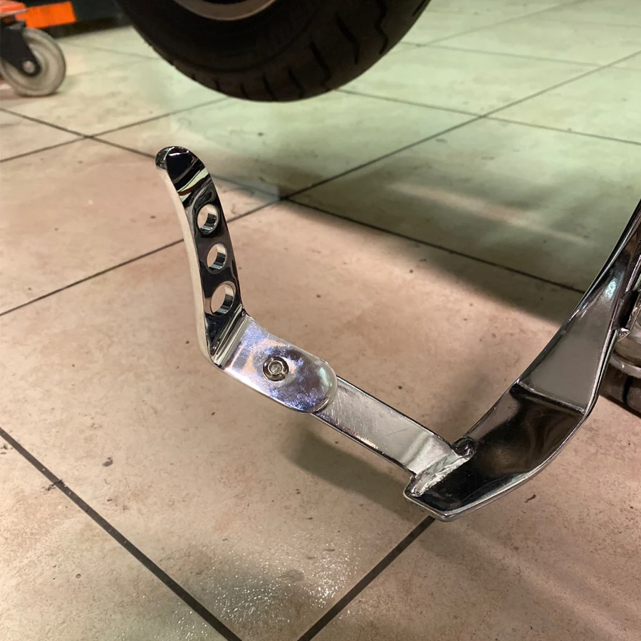 Motorcycle Kickstand Motorcycle Chrome Kickstand Spring Stand For