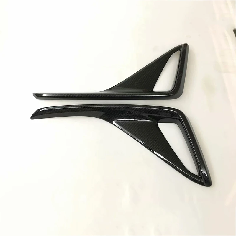 Back Tail Rear Fog Light Lamp Frame Sticker Molding Garnish Rear Fog Light Cover For Toyota CHR C-HR