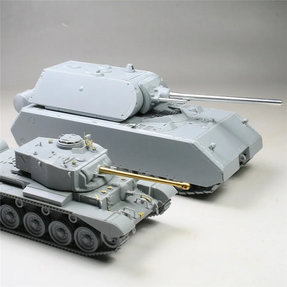 DIY пластиковый строительный набор для немецкого танка Sd.Kfz VIII MAUS V2 1/72 года