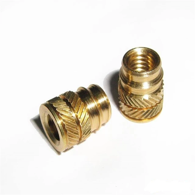 IUBB-M5 Brass Insert Nut knukles Nuts Insertos Knurling Copper