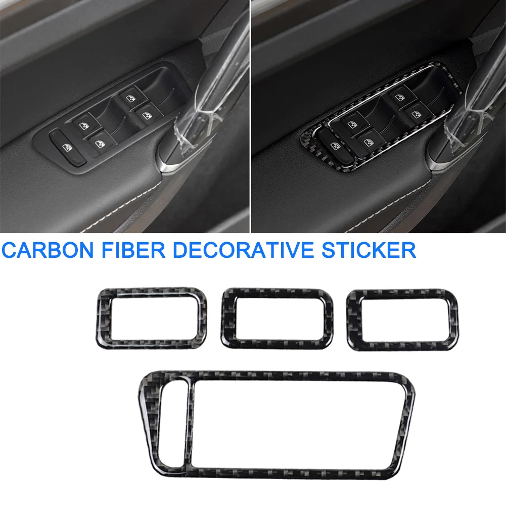 Декоративная наклейка Atreus из углеродного волокна для Volkswagen Golf 7 GTIR GTE GTD MK7 2013- 2017 LHD