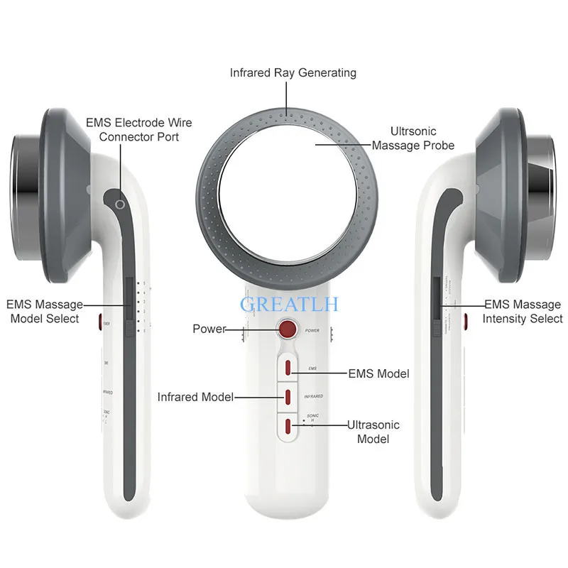 

Ultrasound Cavitation EMS Body Slimming Massager Weight Loss Anti Cellulite Skin Beautifying Machine