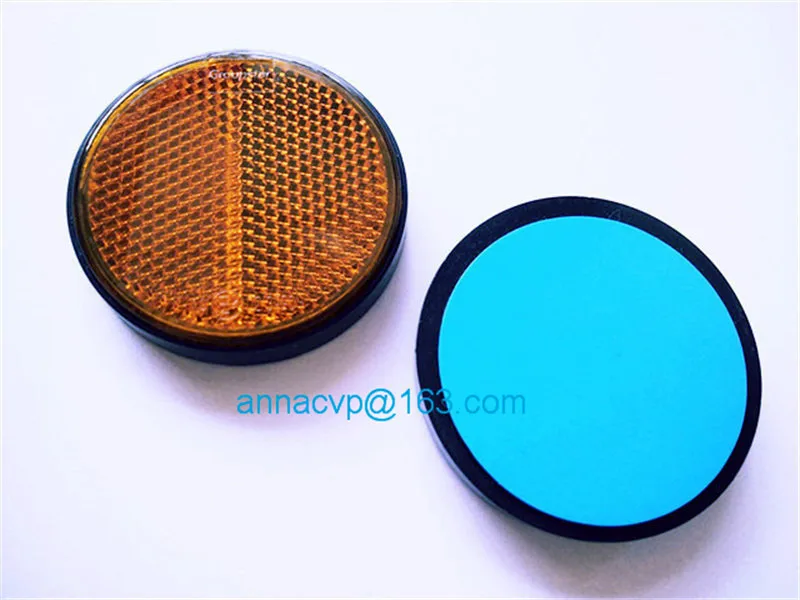 trailer reflector round amber 5_副本
