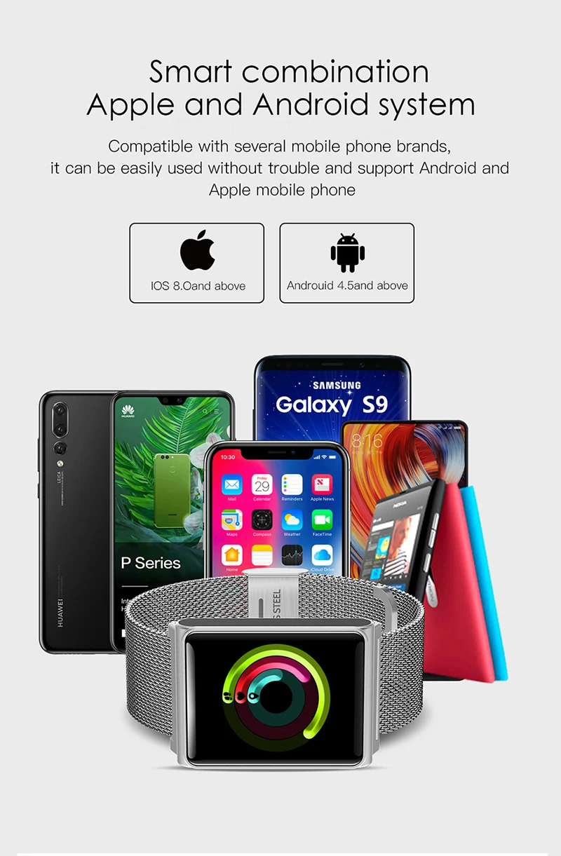 Pedômetro à Prova Masculino e Feminino para Android Correndo Moda Relógio Inteligente Freqüência Cardíaca Dwaterproof Água Esporte Bluetooth Ios 2021 N98 13 Cheap Relógios inteligentes