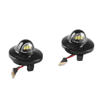 

1 Pair LED License Plate Light for Ford F150 3LED Car Modified License Plate Light License Plate Lamp for F Series 150 250