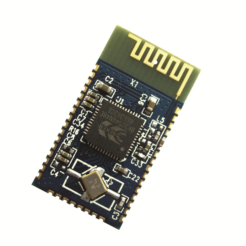 Bluetooth stereo BK3254 module FM radio TF card English prompt tone AT change name password U disk infrared remote control