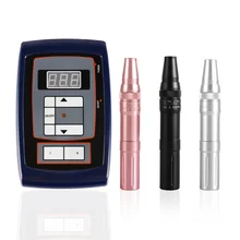 Профессиональная Перманентная машина для макияжа, три цвета на выбор, швейцарский двигатель, ротационная машинка для татуировки, ручка, комплект, поставка татуировки, Прямая поставка