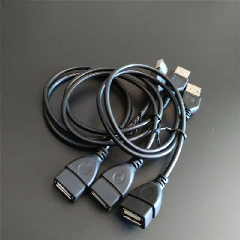 USB 2.0 Male to Female USB Cable 1.5m 0.6m Extender Cord Wire Super Speed Data Sync Extension Cable For PC Laptop Keyboard transfer cable