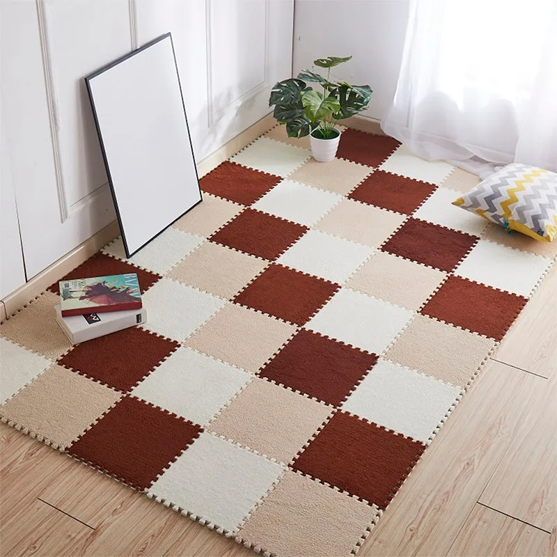 

25*25*1 baby game pad EVA foam carpet development children crawling fun activity game sports skill puzzle pad 1 pack a bag
