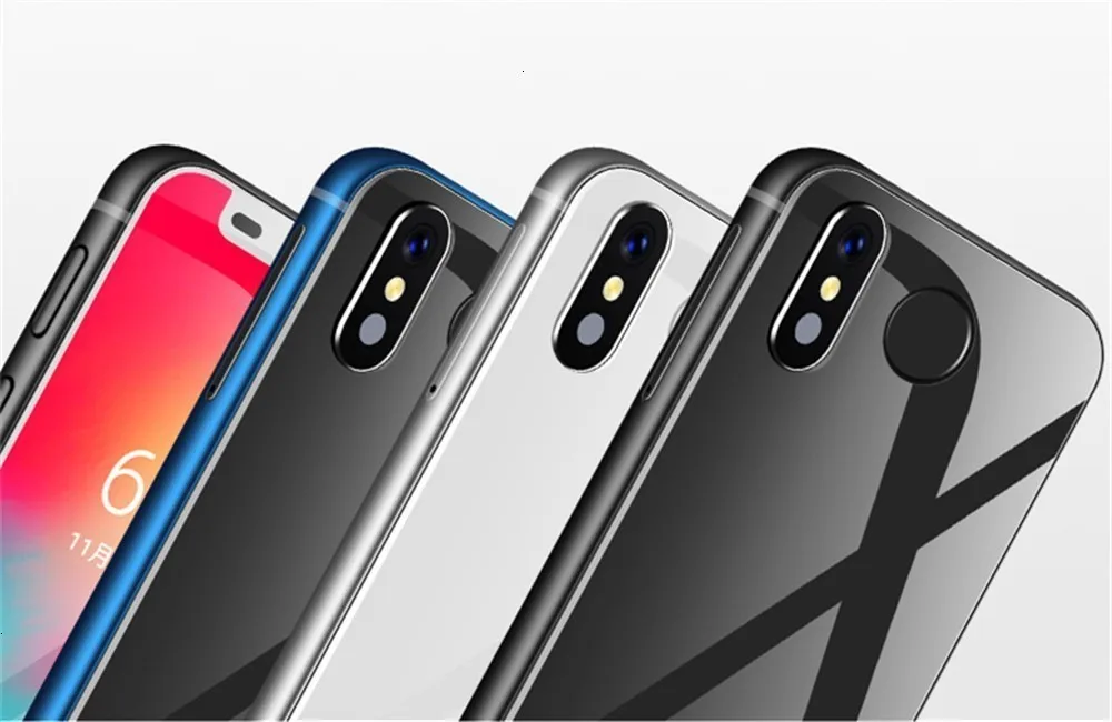 Поддержка Google Play, 3,4 дюймов, маленький мини 4G смартфон, Android 8,1, отпечаток пальца, две sim-карты, четыре ядра, Разблокировка мобильного телефона, Melrose