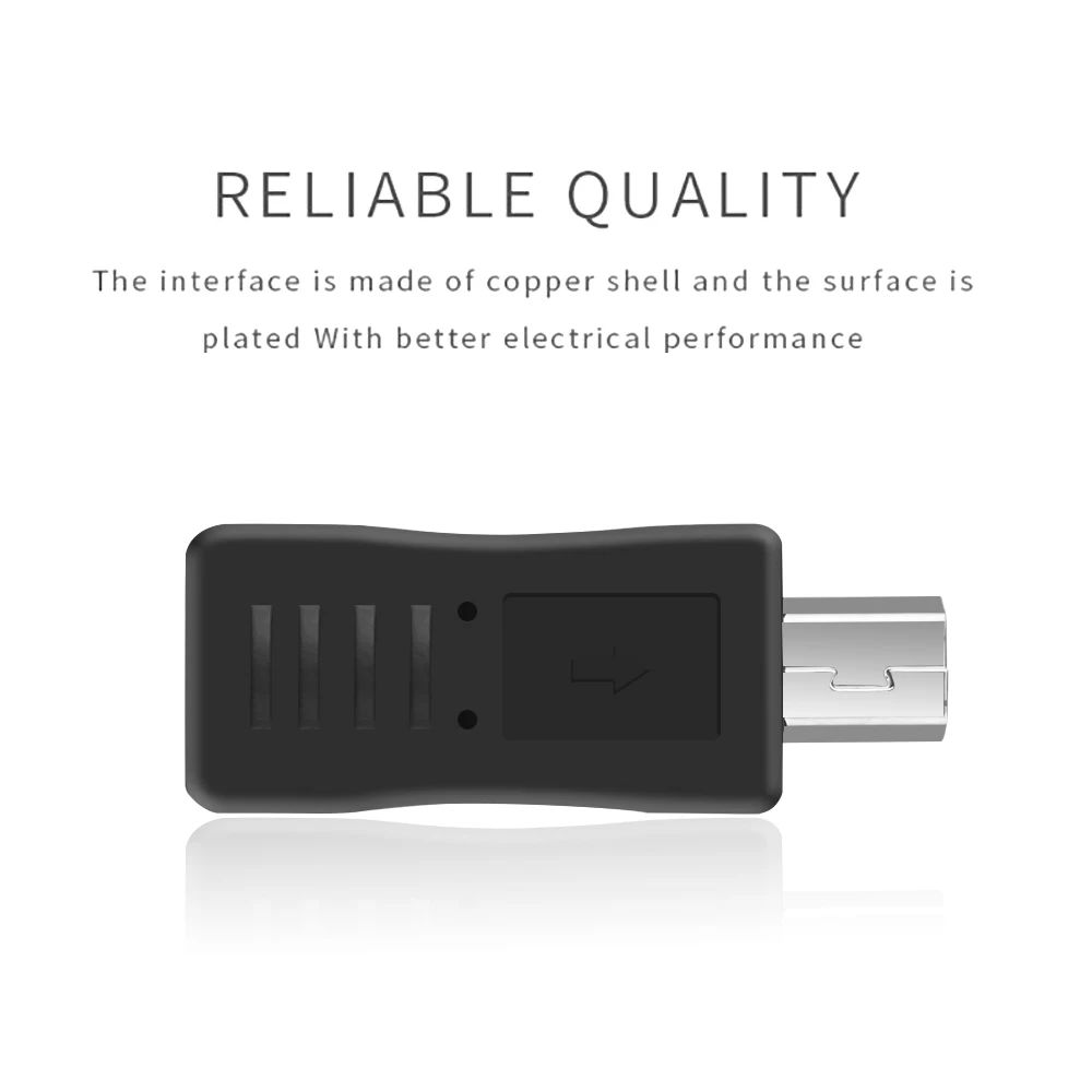 5 шт. Micro USB Женский к Mini USB Мужской адаптер конвертер адаптер для ПК телефон кабели
