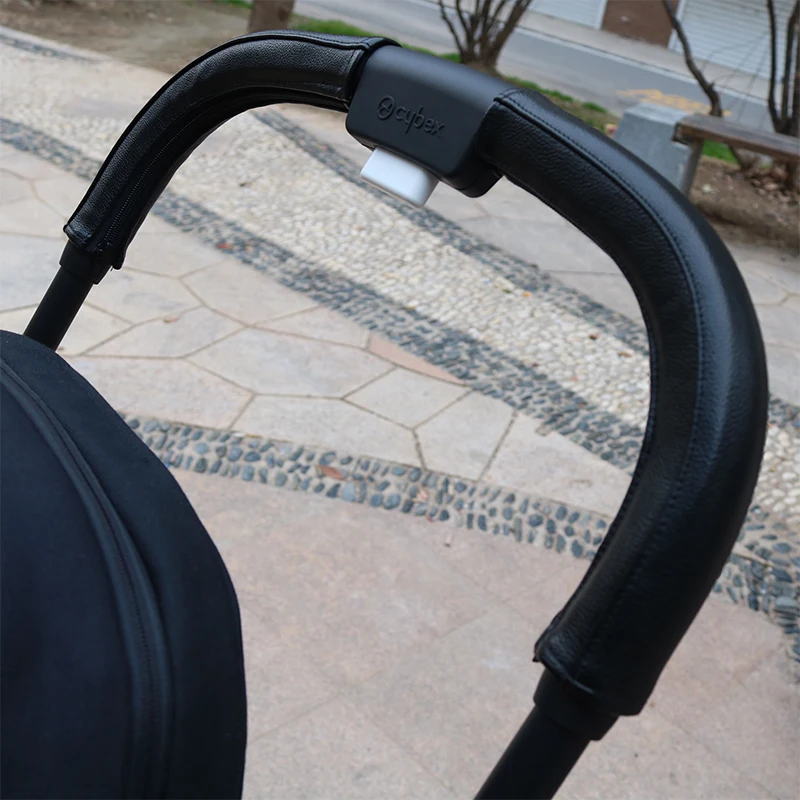 Leather Handle Cover Cybex Eezy S Twist (+) 2/Eezy S 2 Stroller Pram Sleeve Case Cover Accessories