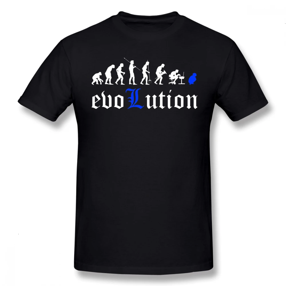 

one yona Death Note T Shirt Death Note Evolution T-Shirt XXX Streetwear Tee Shirt Fun Short Sleeve Male 100% Cotton Print Tshirt
