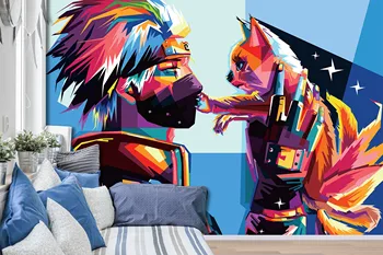 

[Self-Adhesive] 3D Naruto 715 Japan Anime Wall Paper mural Wall Print Decal Wall Murals Belly