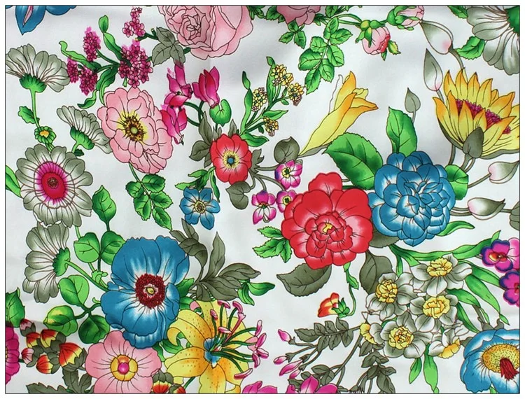 Шелковый Гладкий креп-сатин, шелк, атласная шелковая ткань, платье cheongsam, дизайнерская ткань, гладкая, яркая и высококачественная