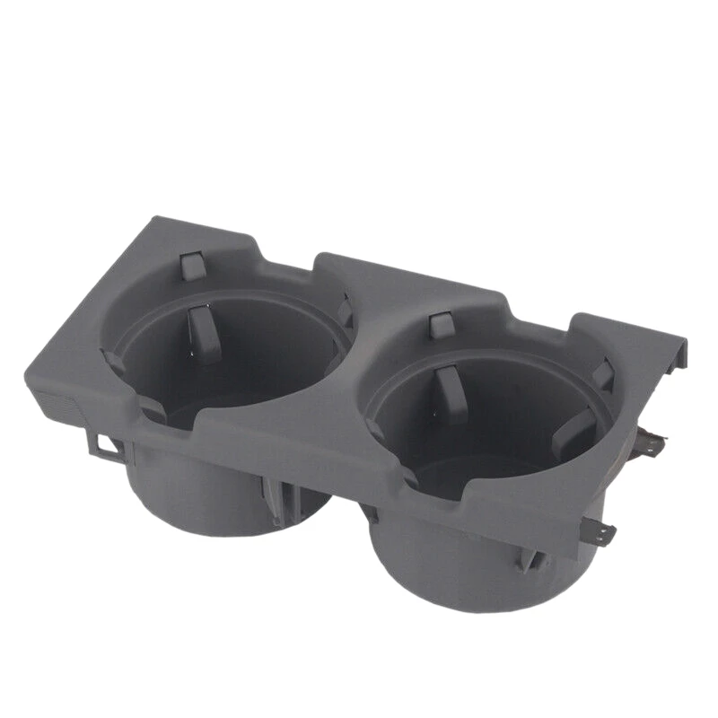 

51168217953 Gray Front Center Console Drink Cup Holder for BMW E46 3 Series 99-05