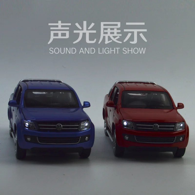 1:32, высокая имитация Volkswagen, звукосниматель, сплав, звук и светильник, оттягивается, музыка, открытая дверь, детская игрушка, модель автомобиля для детей, подарки