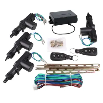 

Vehemo Black Locking Keyless Entry System Kit Door Locking System Automatic Locking Keyless Entry System Car Alarm