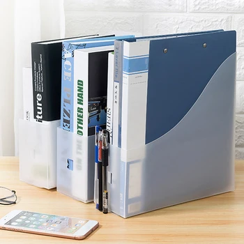 

Plastic File Holder Folder Document Storage Bag Folder Organizer Magazine File Holder For Bank Campus Office Workplace Family