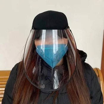 

Women/Men's Outdoor Casual Anti-fog Cap With Protective Cover Baseball Hat