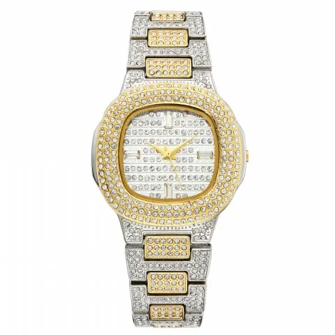 Бренд Miss Fox, часы, золотые модные наручные часы, бриллианты, нержавеющая сталь, женские наручные часы, reloj mujer relogio feminino - Цвет: 1