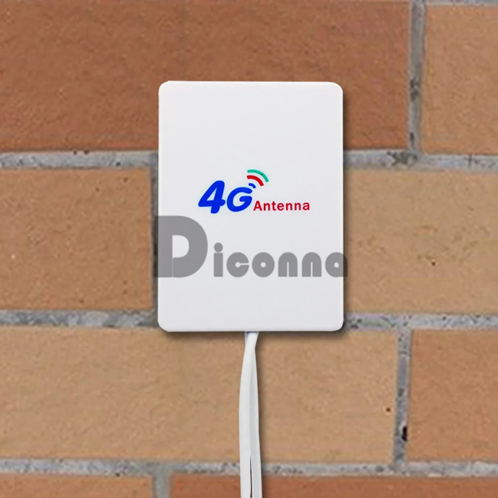 Новейшая мода LTE двойная антенна SMA усилитель сигнала 28dBi для 4G 3g Мобильный маршрутизатор