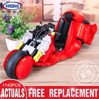 

XINGBAO 03001 1143pcs The Citizen Akira Moto Set Building Blocks Bricks Assembled DIY Birthday Educational Toys Funny Gifts