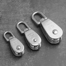 Универсальный Прочный консервантный водонепроницаемый крепкий шкив 304 из нержавеющей стали кольцевой шкив проволоки маленькие u-образные Подъемные Инструменты