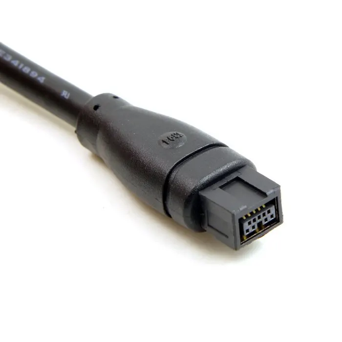 FireWire 800 to FireWire 400 Cable, 9-6 PIN, IEEE 1394B, 1.8m, Black Description Image.This Product Can Be Found With The Tag Names Beta firewire, Computer Cables Connecting, Computer Peripherals, PC Hardware Cables Adapters