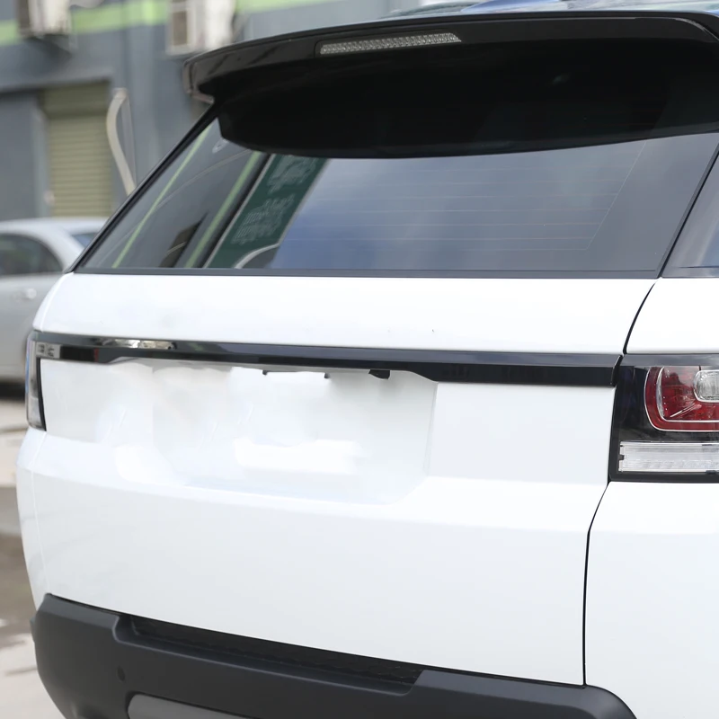 Глянцевый черный ABS автомобильные аксессуары крышка заднего багажника обшивка RR