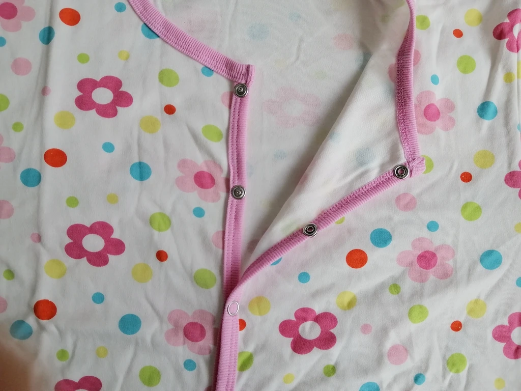 Flowers bodysuit with front snaps/adult onesie/adult baby romper/abdl clothes