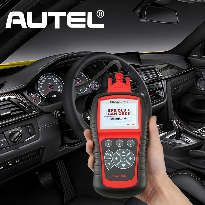 Autel DiagLink полная система OBD2 сканер автомобильный диагностический инструмент OBD 2