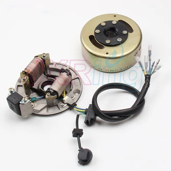 

LIFAN LF125cc Horizontal Kick Start Engine Magneto Coil Stator Kit KAYO Pit Pro Dirt Pit Bike Engine Parts free shipping