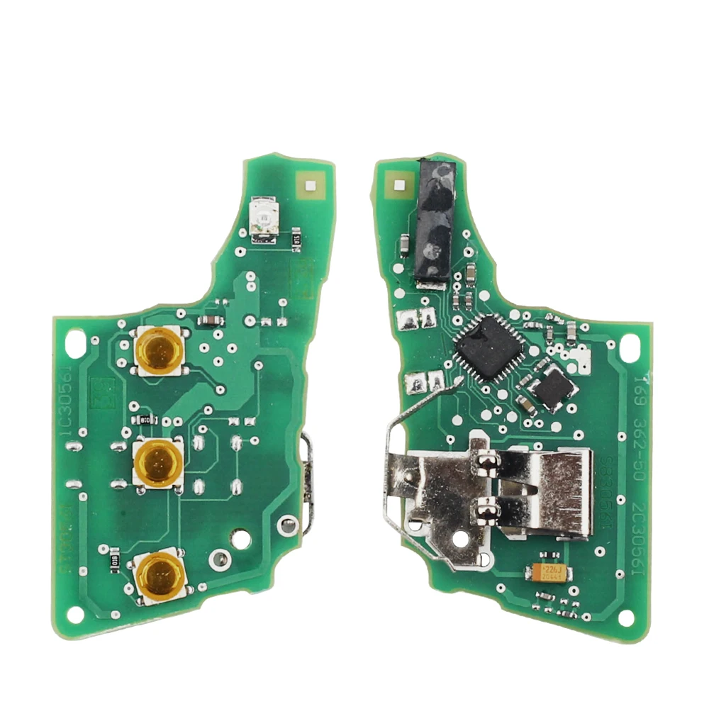 KEYYOU SMART FLIP REMOTE CAR KEY FOR VW SKODA MQB VII GOLF MK7 2017 TOURAN POLO TIGUAN HALF 5G6959752AB 434MHZ WITH ID48 CHIP