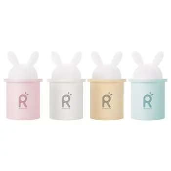 

Ultrasonic Air Humidifier For Baby Pregnant Cartoon Rabbit 250Ml Usb Essential Oil Diffuser Led Light Lamp Car Air Purifier