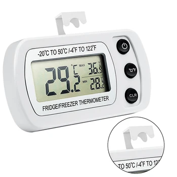 

2019 New Useful LCD Digital Refrigerator Freezer Thermometer Temperature Meter With Hook