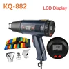 Professional Electric Hot Air Gun Temperature-controlled Building Hair dryer Heat gun Soldering Tools Adjustable + Nozzle ► Photo 1/6