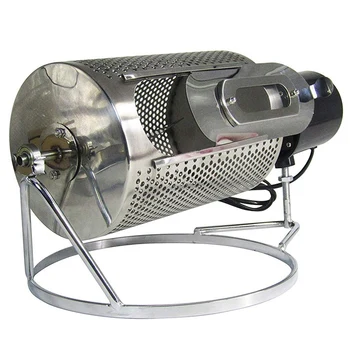 

250G estic Coffee Bean Roaster Stainless Steel Coffee Bean Roaster Roasted French Fries Peanuts Cereal Nuts Dryer for Gas Sto