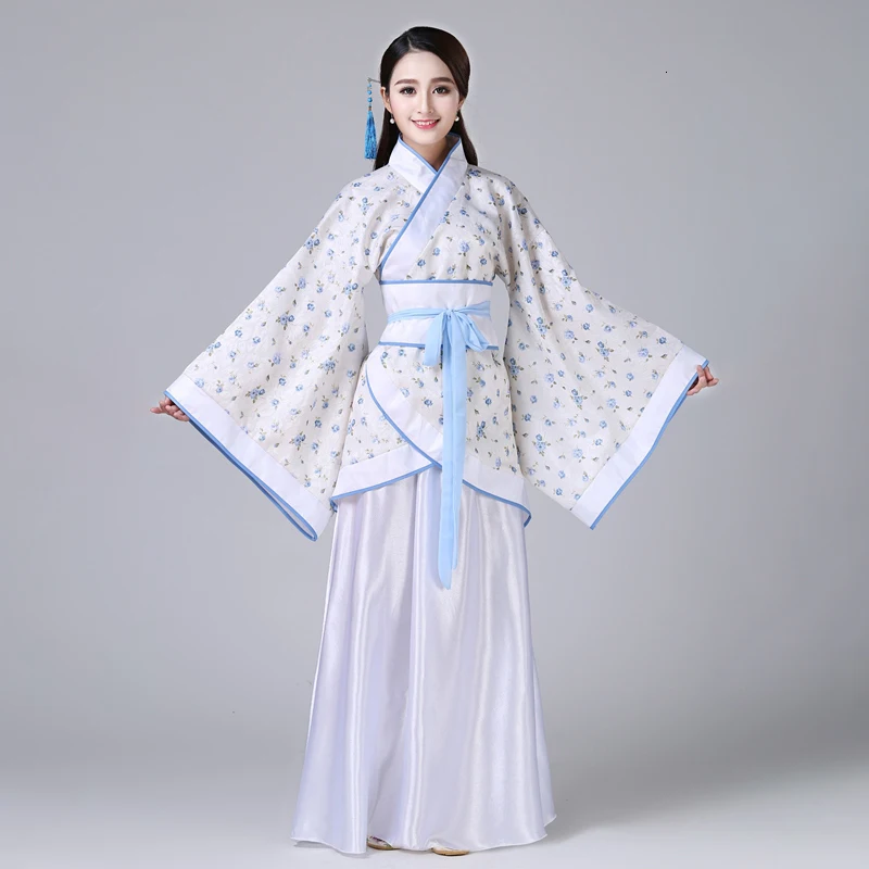 165-180высокое качество Hanfu Emboridery Традиционный китайский стиль танцевальные костюмы династии Цин платье в народном стиле для женщин Peri Robe - Цвет: Style 5