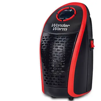 

400W Mini Home Desktop Heater Bathroom Heater Hot Air Heater Warming for Winter Home Office Stove Heater Warmer Remote Control