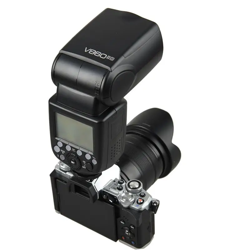 FFYY-Godox Ving 2,4G HSS 1/8000 ttl Li-on Аккумулятор вспышка для камеры