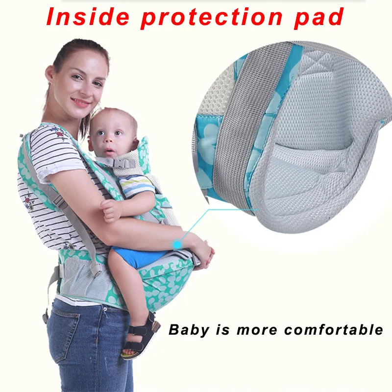 Ergonomics Kangaroo Carrier Baby Carrier Hipseat Breathable Portable Baby Backpack For Carring Children Wrap Infant Sling