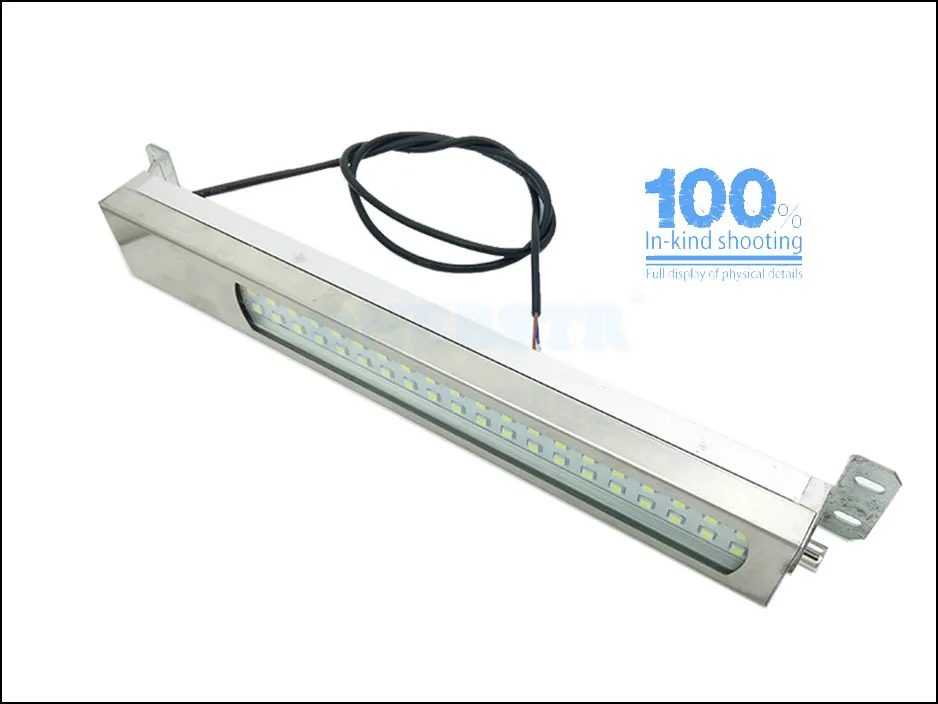 HNTD LED Panel Light Milling CNC Machine Tool Light Workshop Working Metal Explosion-proof Waterproof IP67 DC24V AC220V TD45 12
