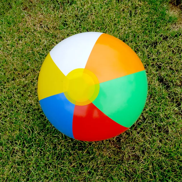 30cm Beach Toys Ball Inflatable Summer Ball Swimming Pool Play Water Games Balloons Lawn Play Balloons Kids Boys Girls Toys 2