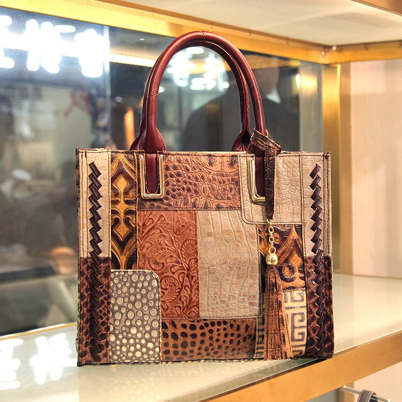 Crocodile Pattern Women Top Handle Bags New Luxury Designer Handbag B Hard  Shell Bag Colorful Purses And Handbags Bolsa Feminina - AliExpress