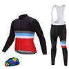 Spring Autumn Breathable Riding Bike Fashion Tight Fitting Ultraviolet-Proof Sets Set Cycling Clothes Men's Jersey Suit Sport 2