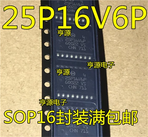 5cps M25P16-VMF6TP 25P16V6P M25P16 SOP16