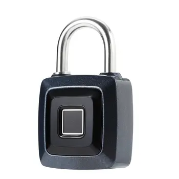 

BT Smart Fingerprint Padlock Keyless USB Rechargeable Quick Unlock Door Lock Metal Self Developing Chip YH-G1