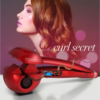 

Hot LCD Screen Automatic Curling Iron Heating Hair Care Styling Tools Ceramic Wave Hair Curl Magic Hair Curler