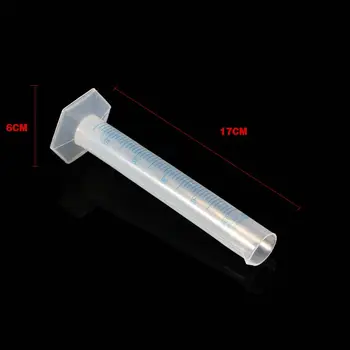

50mL Measuring Cylinder Laboratory Test Graduated Liquid Trial Tube Jar Tool New G92E